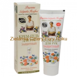 Krem z jonami srebra do rąk ochronny Babcia Agafia 40ml